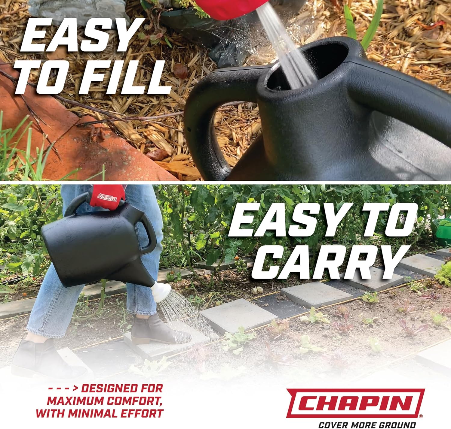 2-Gallon Watering Can – Durable Garden Watering Can for Indoor Outdoor Plants