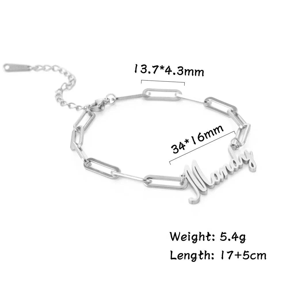 Custom Name Bracelet: Personalized Jewelry | Heart Crafted Gifts