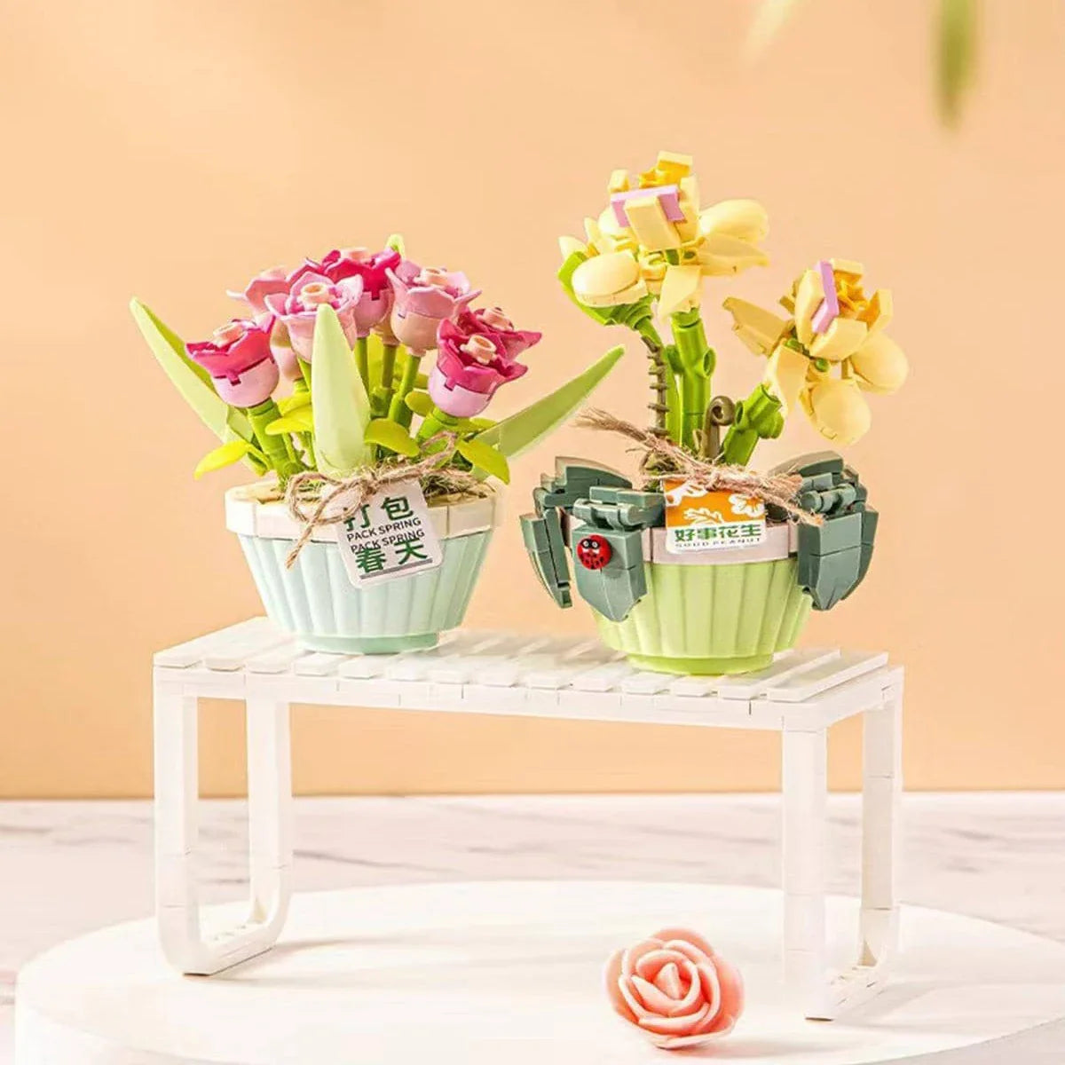 Flower Bouquet Building Blocks 