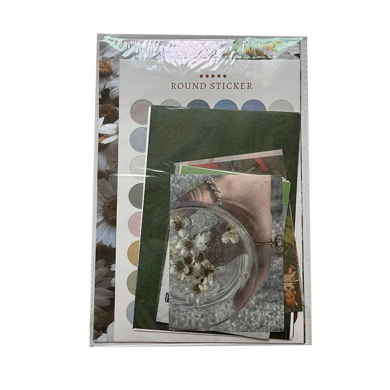 Wall Collage : DIY Photo Card Stickers Decoration