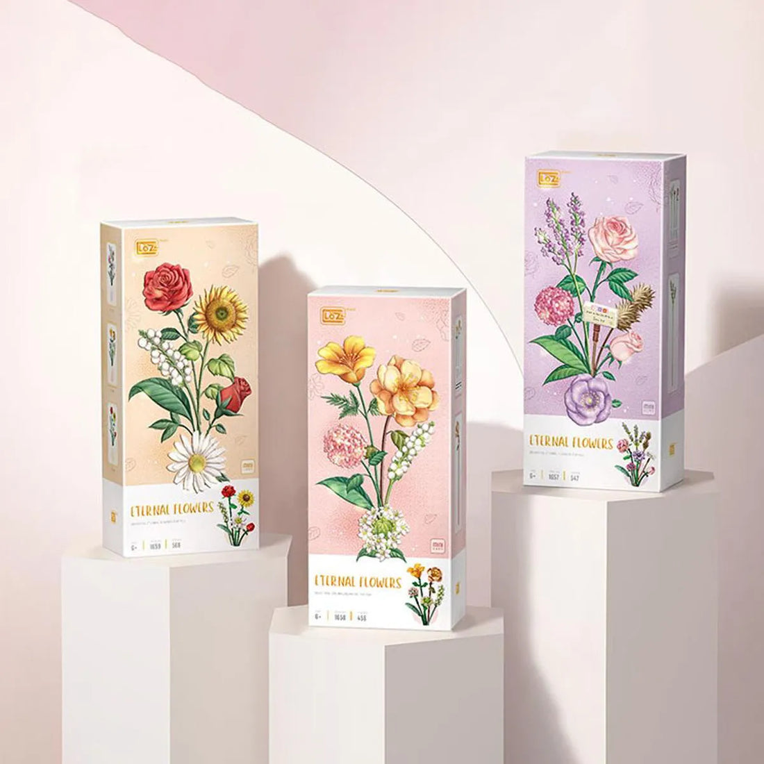 Flower Bouquet Building Blocks 