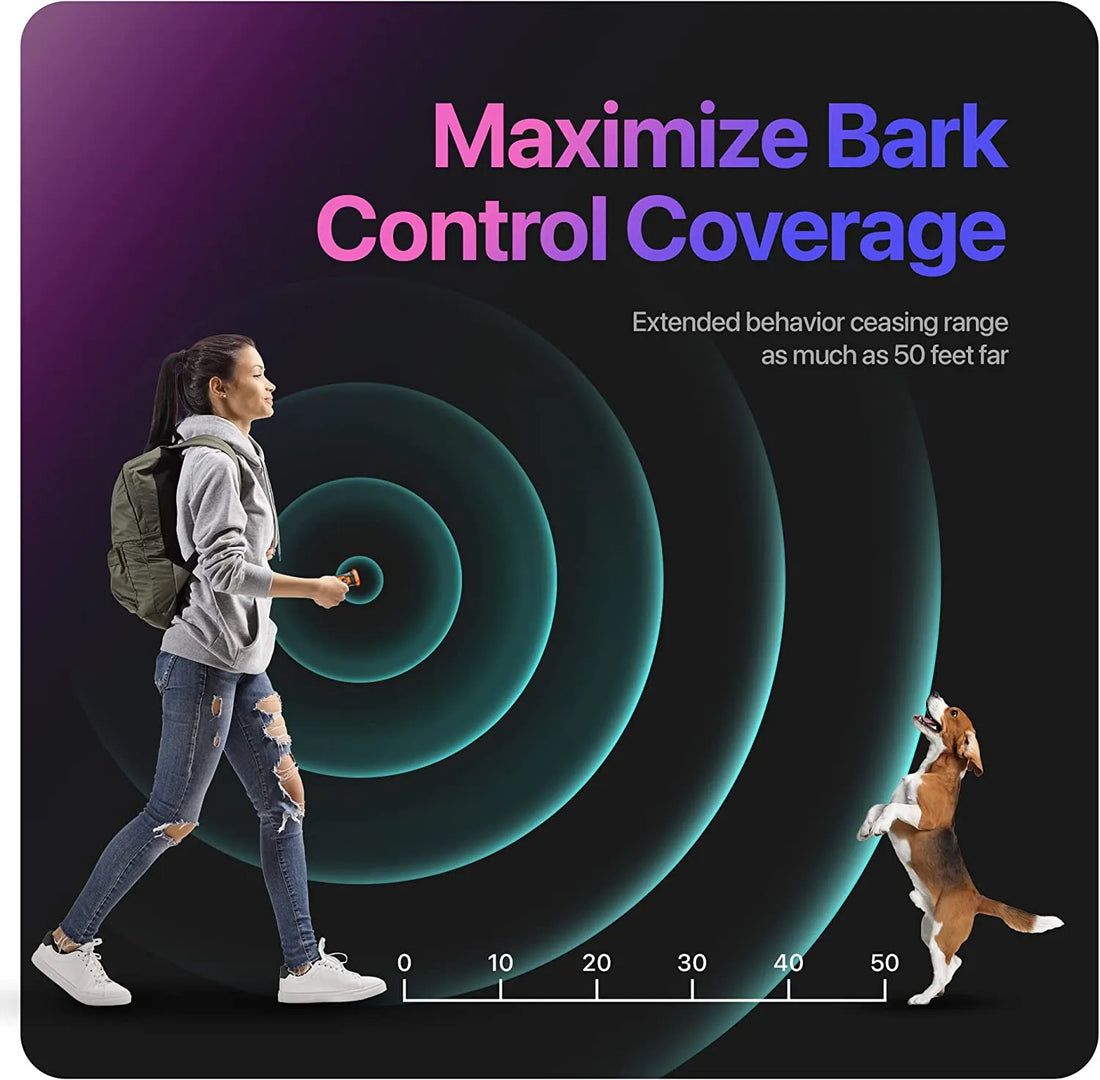 Best Dog Bark Control: Ultrasonic Rechargeable Training Tool - Heart Crafted Gifts
