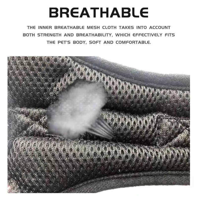 Best Saddle Dog Harness: Reflective and Adjustable Vest Strap - Heart Crafted Gifts