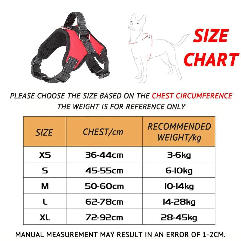 Best Saddle Dog Harness: Reflective and Adjustable Vest Strap - Heart Crafted Gifts