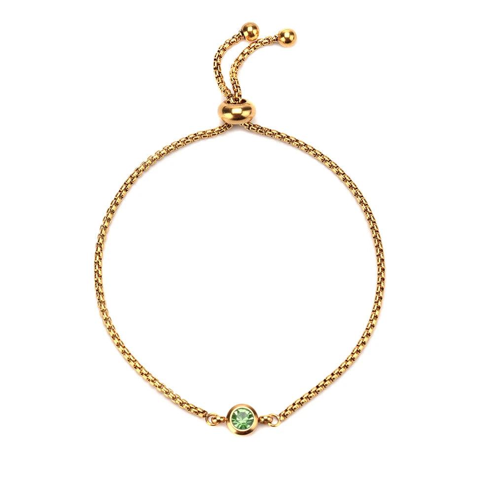 Birthstone Bracelet for women Online at Heart Crafted Gifts