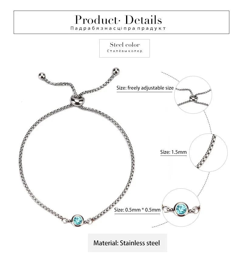Birthstone Bracelet for women Online at Heart Crafted Gifts