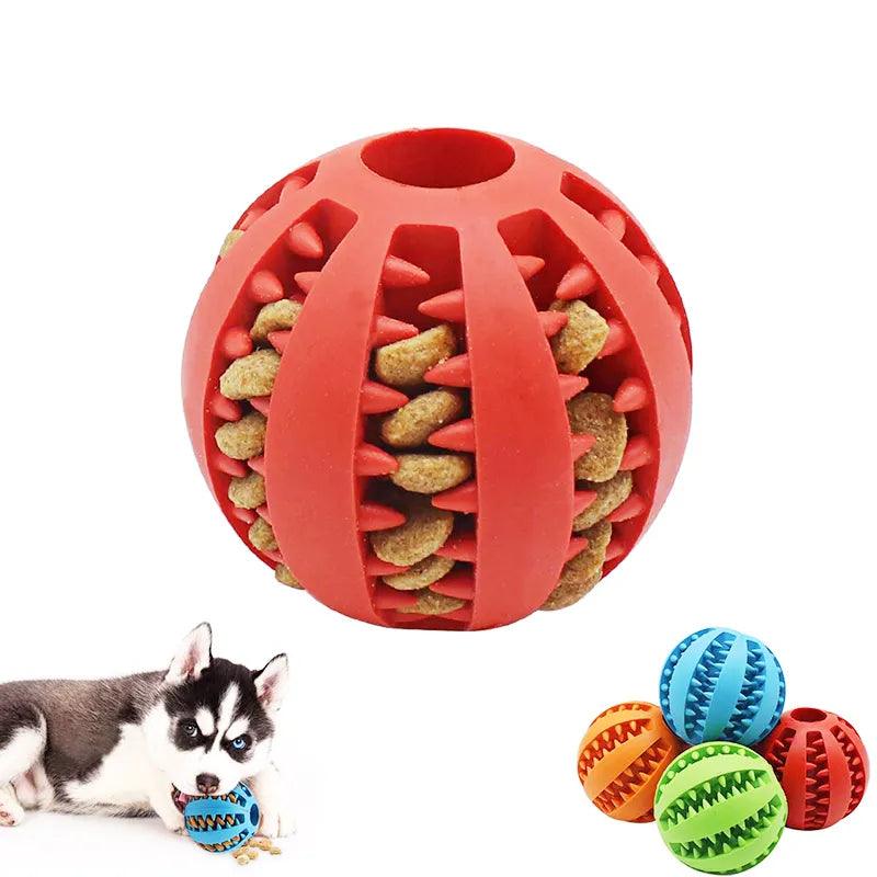 Dog Chewy Ball: Interactive Treat Dispenser Slow Feeder Toy - Heart Crafted Gifts
