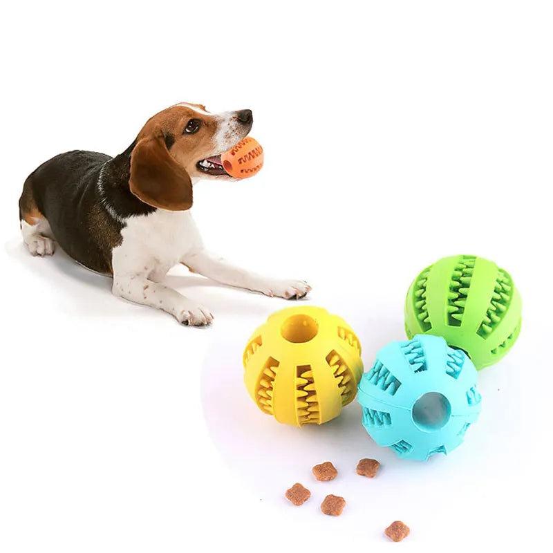 Dog Chewy Ball: Interactive Treat Dispenser Slow Feeder Toy - Heart Crafted Gifts