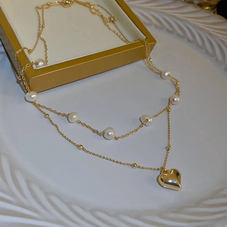 Fashion Necklace: Single and Double-layered Pendant Necklace Designs - Heart Crafted Gifts