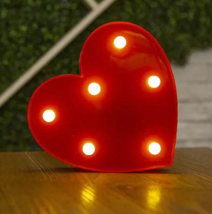 Illuminate Your Love's Name: Alphabet Initial Letter LED Lights for decor lamp - Heart Crafted Gifts