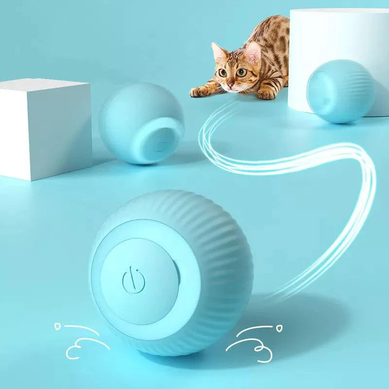 Interactive Electric Cat Ball: Smart Self-Moving Toy - Heart Crafted Gifts