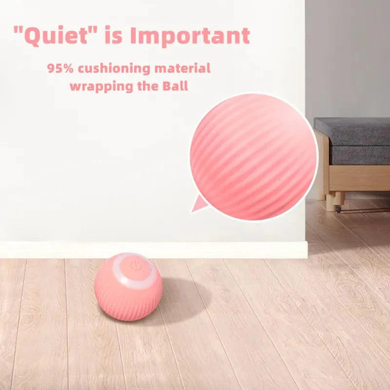 Interactive Electric Cat Ball: Smart Self-Moving Toy - Heart Crafted Gifts