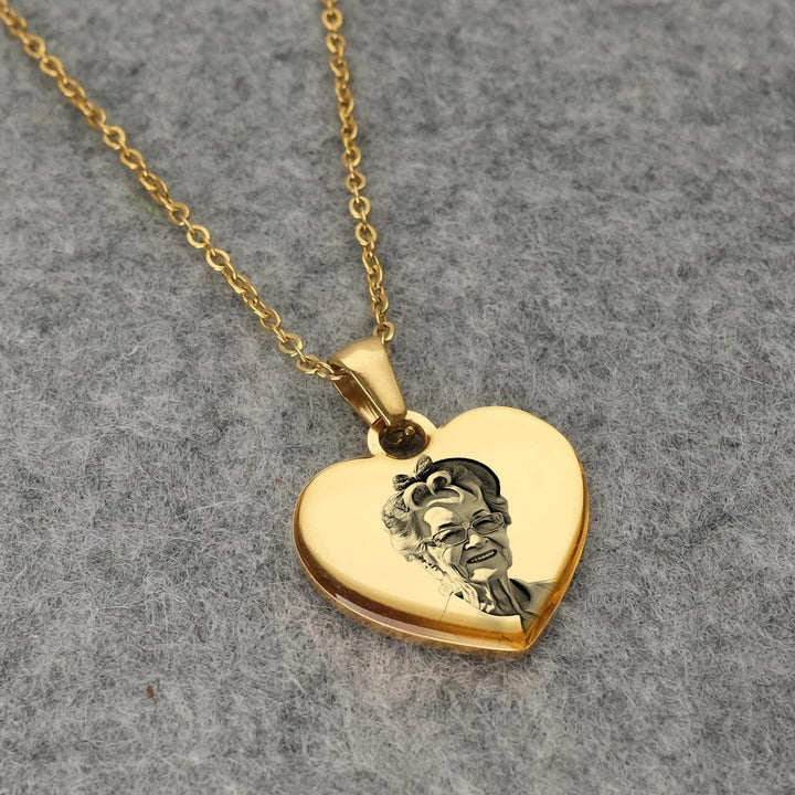 Custom Photo Necklace | Customize Picture Necklace