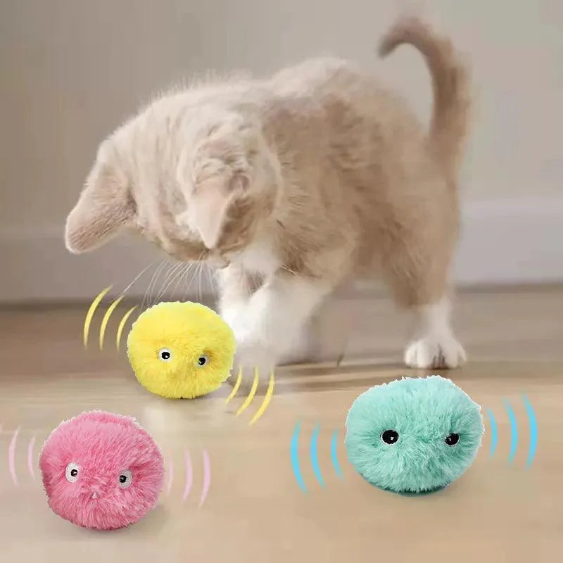 Smart Interactive Plush Ball for Cats and Dogs - Heart Crafted Gifts