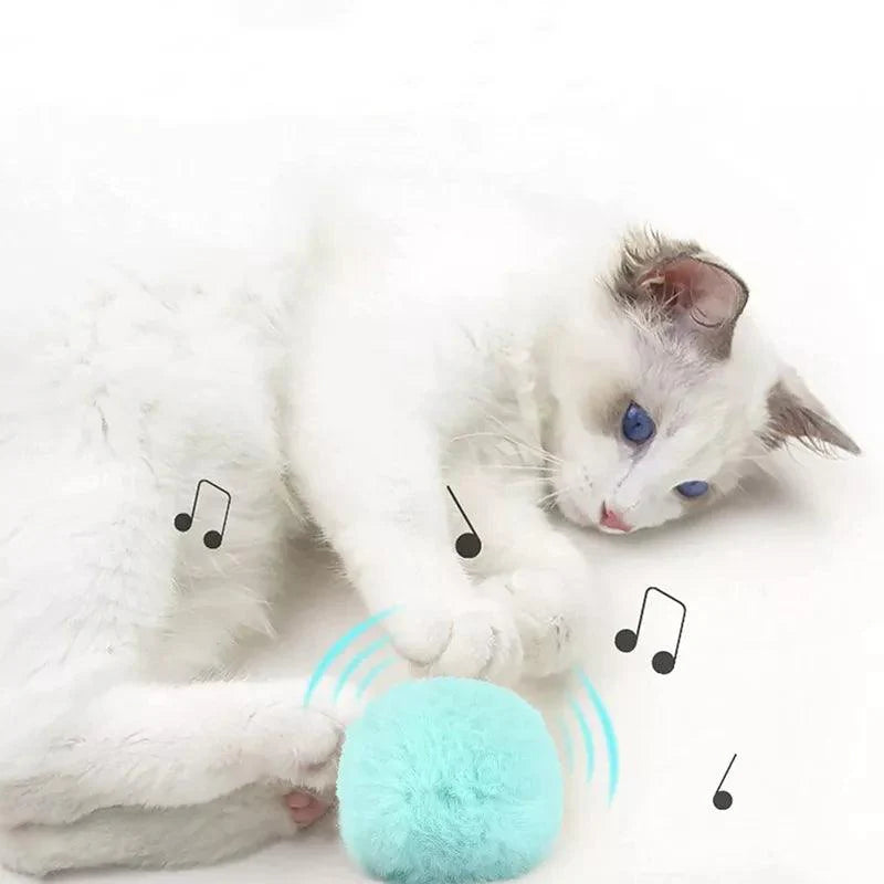 Smart Interactive Plush Ball for Cats and Dogs - Heart Crafted Gifts