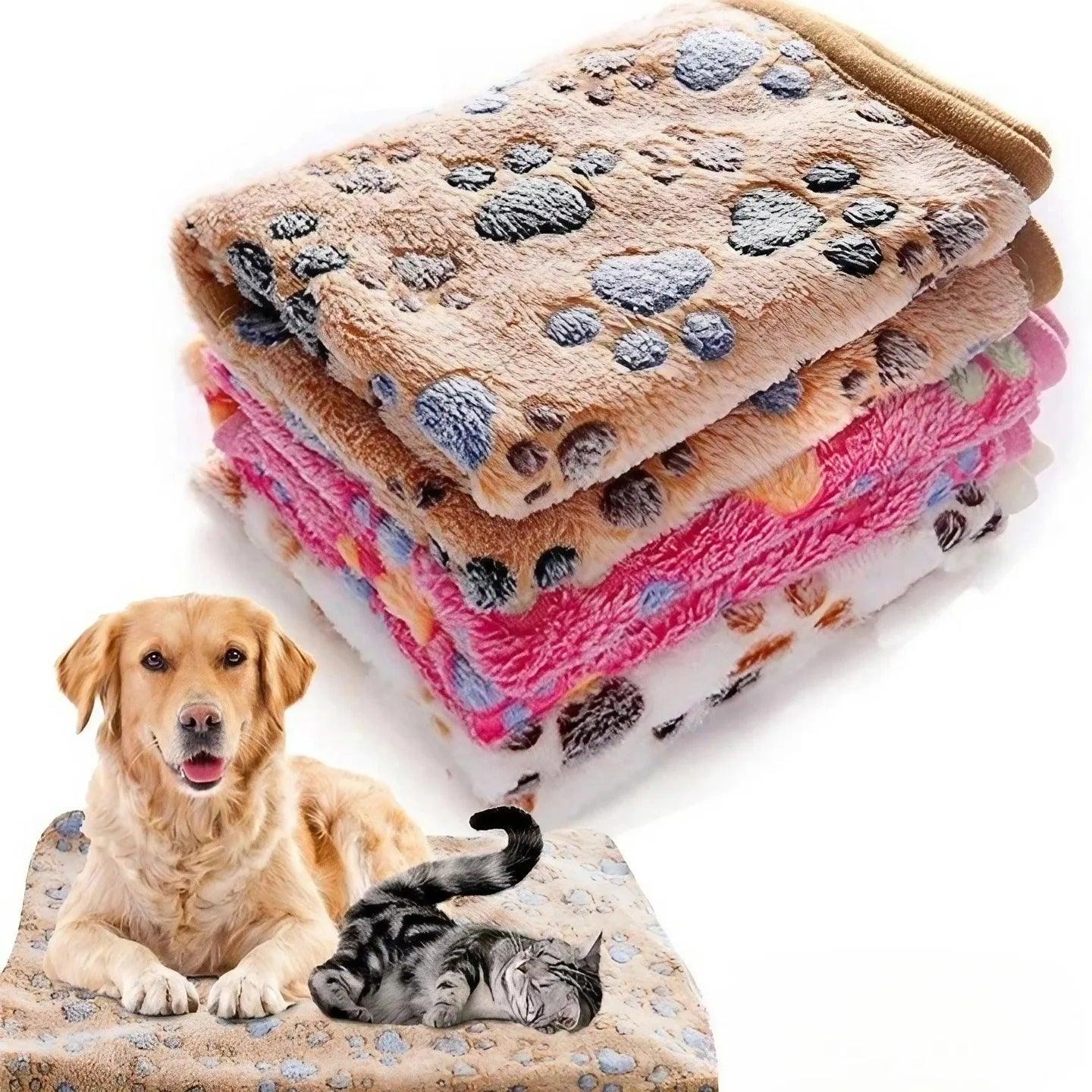 Soft Comfortable Pet Blanket: Cuddle Purrfection - Heart Crafted Gifts
